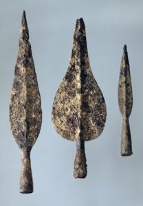 Lance和Javelin Heads，公元前475-300（青铜）