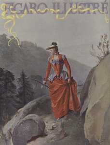 封面的Le Figaro Illustre，1891年8月