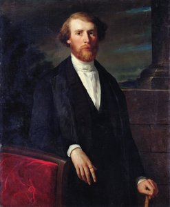 Pierre Schlumberger的肖像，1864年