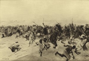 奥姆杜尔曼战役，1899年（凹版印刷）
