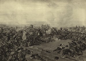 滑铁卢战役，1815年（凹版印刷）