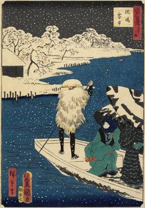 1864年7月在Hashiba下雪
