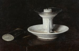 白色烛台，1870年