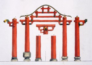 中国木制建筑特色，1820年代至30年代