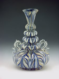 火焰瓶，威尼斯人（吹制玻璃）
