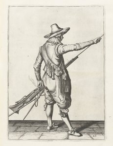 火枪手去除ramrod，c.1600