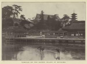宫岛神圣岛上的寺庙
