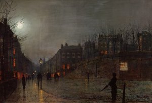 1882年在黄昏时回家