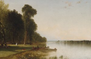 1870年Conesus湖上的夏日