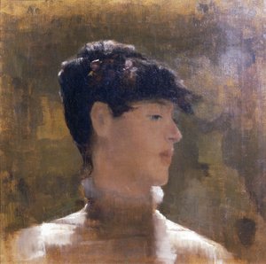 一个女人的肖像，1883年