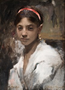 卡普里女孩的头，1878年