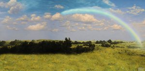 JJM 重现 Bierstadt-A：暴风雨过后