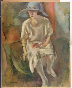 帽子的女人，c.1920