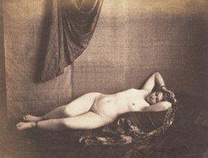 [卧姿裸体]，1851年至1853年。