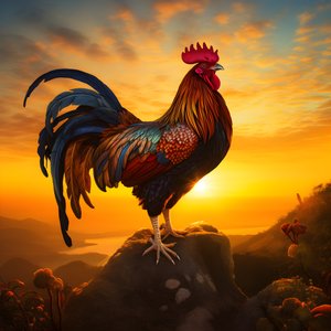 日出时的鸡鸣 1