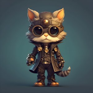 拟人化的可爱猫咪 2