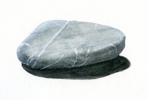 石头（纸上的丙烯酸）