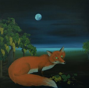 Moonlighting Wixen，2016年布面油画