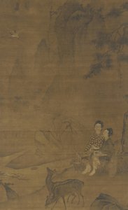 女性神仙聚集草药
