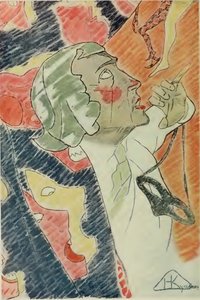 尼古拉·埃夫雷伊诺夫（1879-1953）的肖像