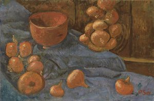 静物与洋葱，c.1896