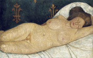 躺着的女性裸体，1905-06