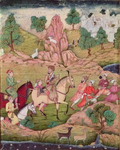 与猎鹰，萨法维王朝狩猎（1502-1736）
