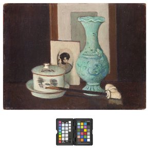 静物与管，1926-28