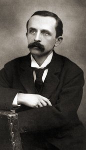 JMBarrie的肖像，c1890（棕褐色照片）