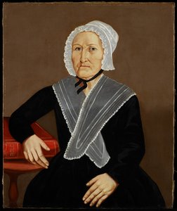 Harriet Brown的肖像，1845年