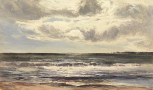 Grange-over-Sands，1874年（纸上油）