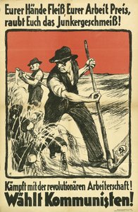 共产党选举海报KPD，约1931年