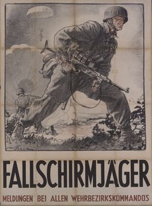 伞兵，1942年。