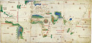 Cantino平流层，1502年