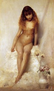 野花，1881年