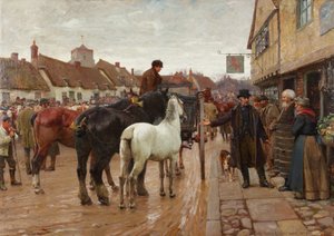 市场日，1907年