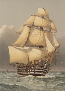 HMS维多利亚，121支枪