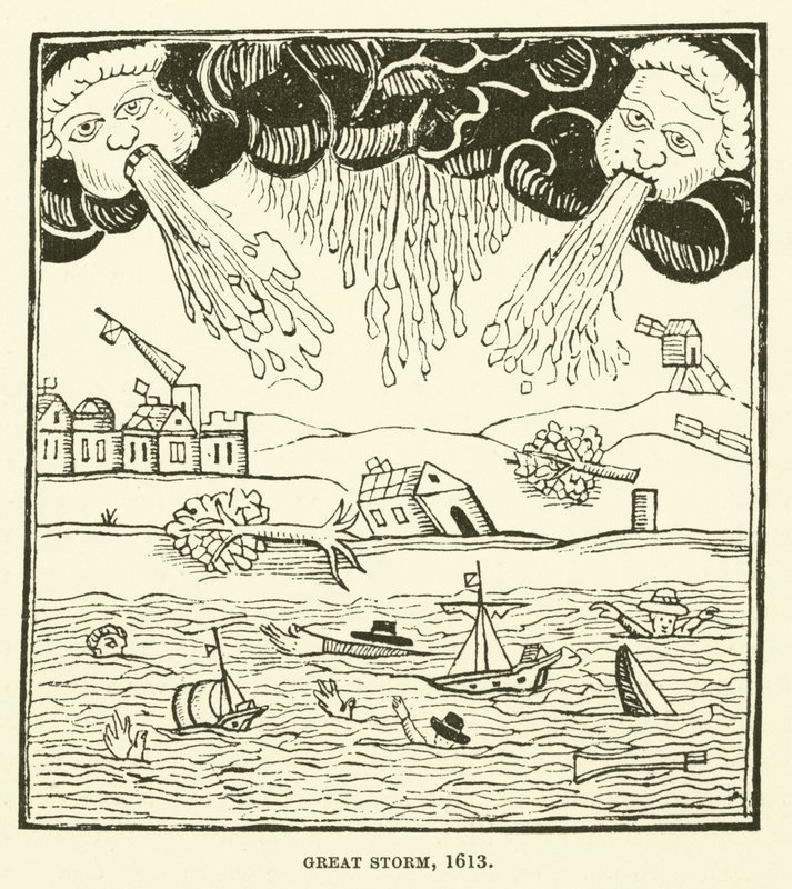 大风暴，1613年 作者 英语学校