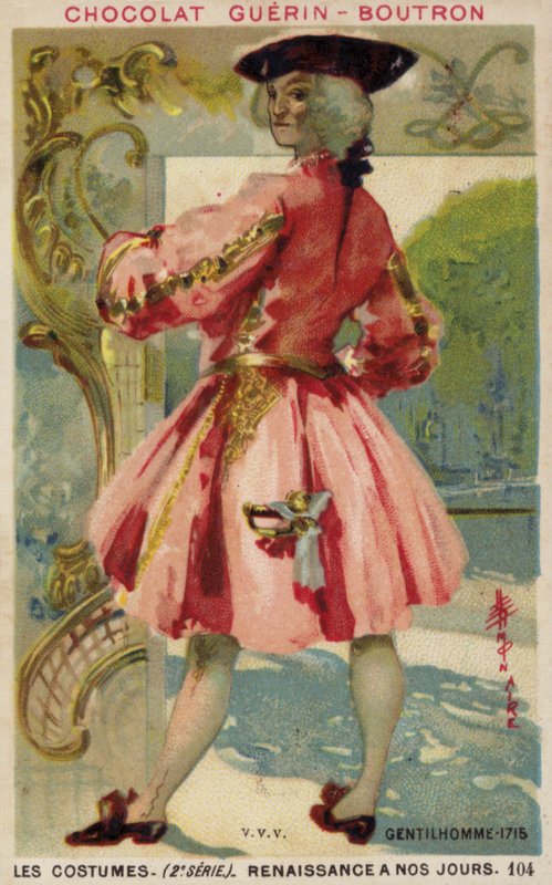 绅士，1715年 作者 法语学校