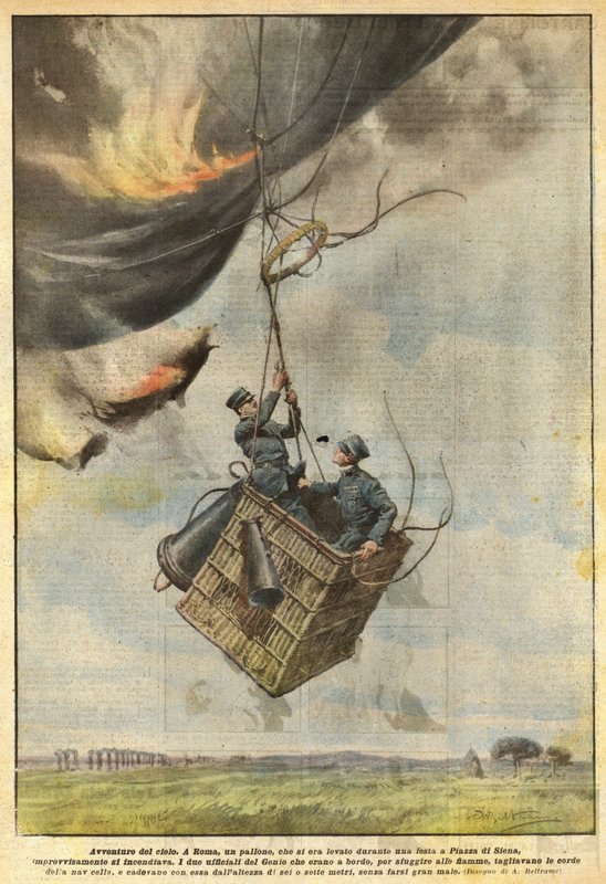 天空的冒险 作者 阿基里·贝尔特拉姆（Achille Beltrame）