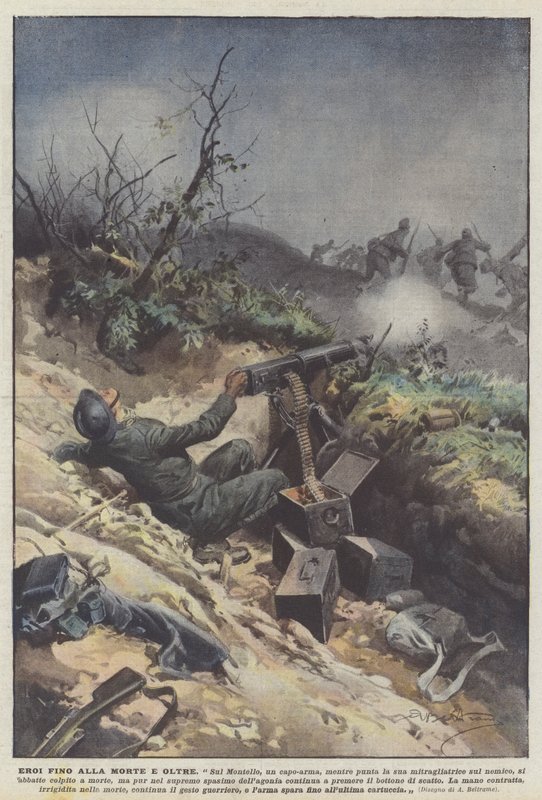 英雄直到死亡和超越 作者 阿基里·贝尔特拉姆（Achille Beltrame）
