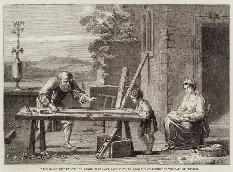 Raboteur 作者 Annibale Carracci