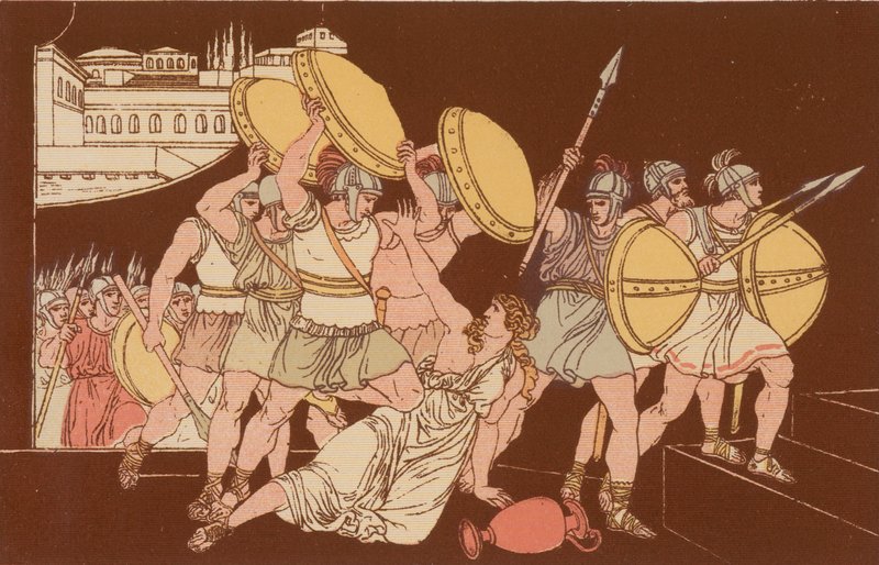 塔里皮亚的死亡 作者 Bartolomeo Pinelli