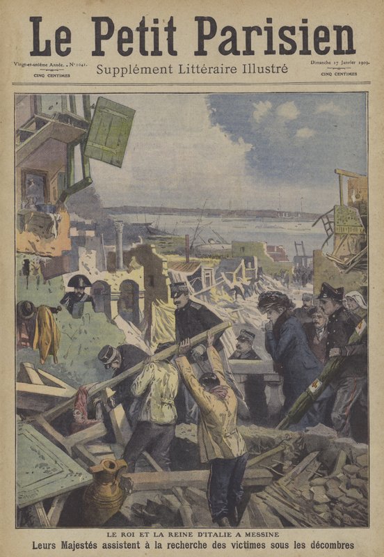 1908年意大利墨西拿地震 作者 卡瑞