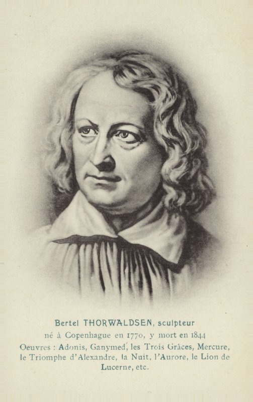 丹麦雕塑家Bertel Thorvaldsen 作者 克里斯托弗·威廉·埃克斯伯格