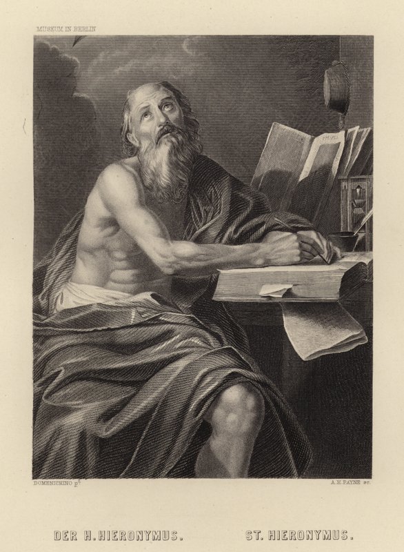 St Hieronymus 作者 多梅尼奇诺