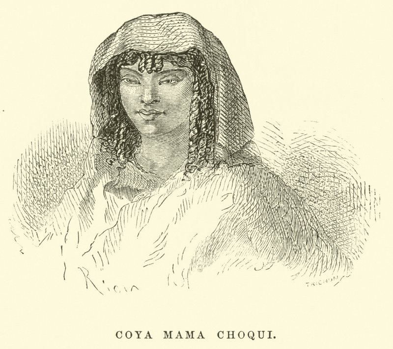 Coya Mama Choqui 作者 爱德华·里奥（Edouard Riou）