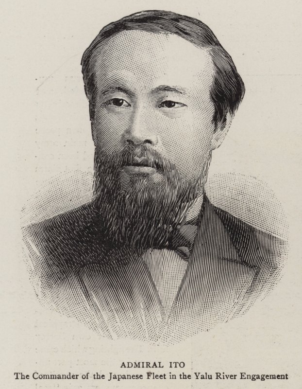 伊藤海军上将 (雕刻) 作者 英语学校