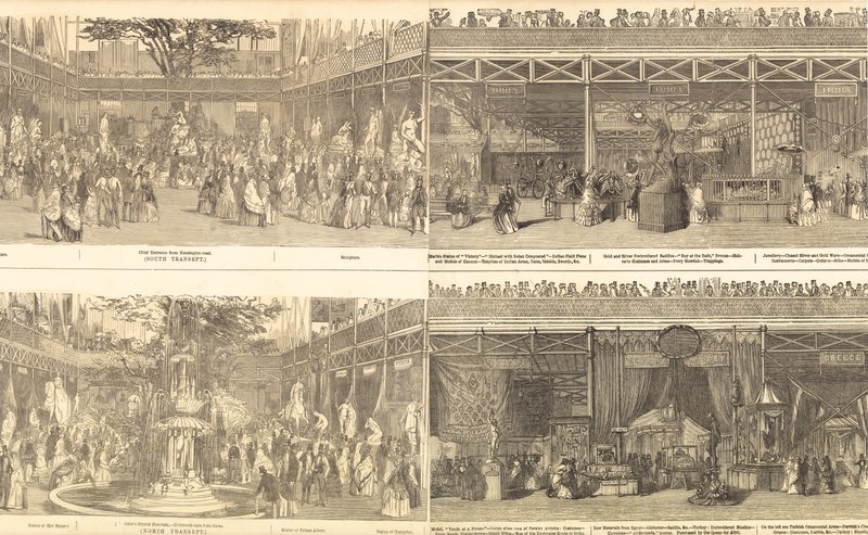 伟大的展览1851年 作者 英语学校