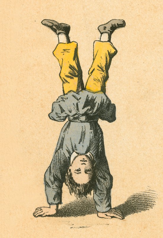 倒立 作者 英语学校